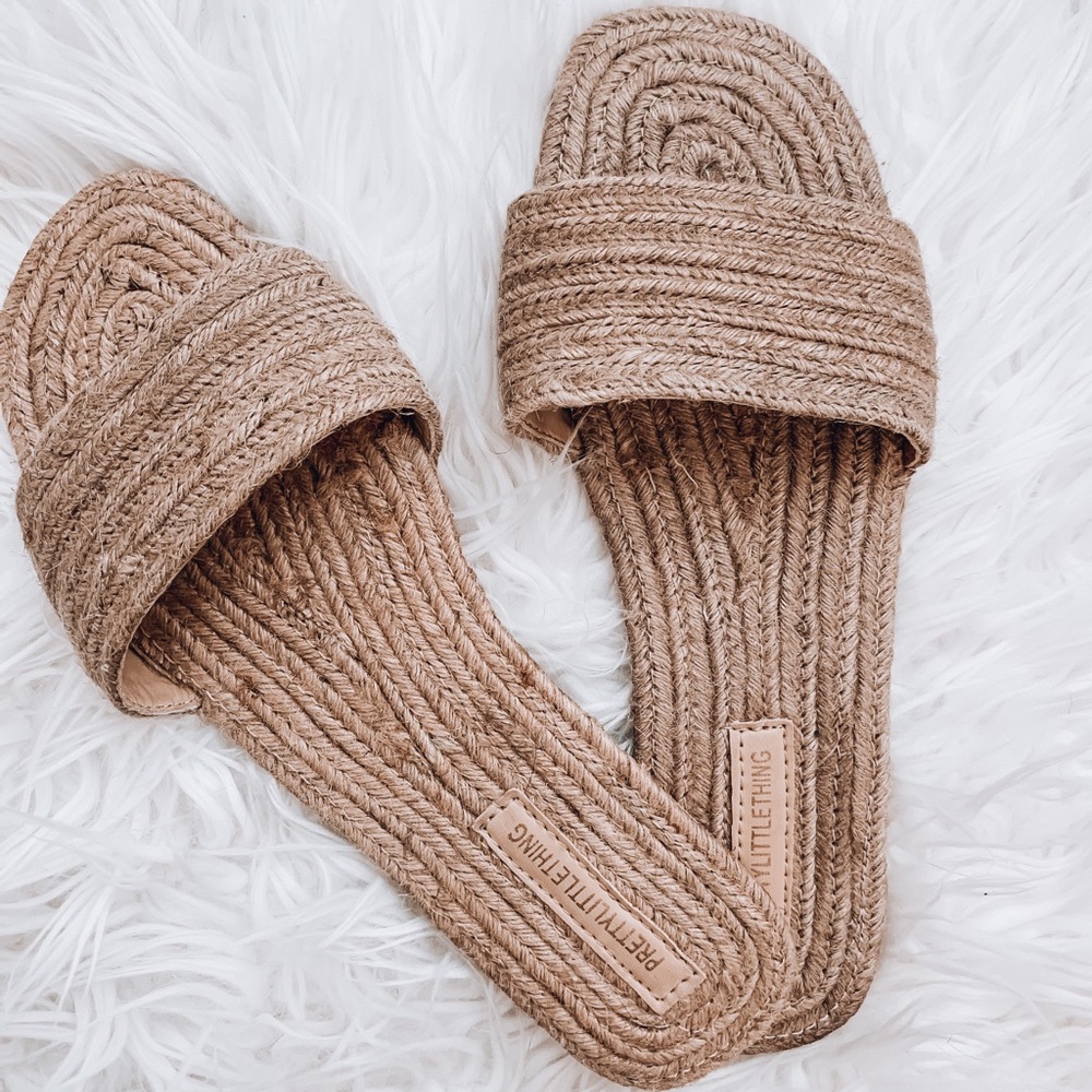 PrettyLittleThing Espadrille Slides